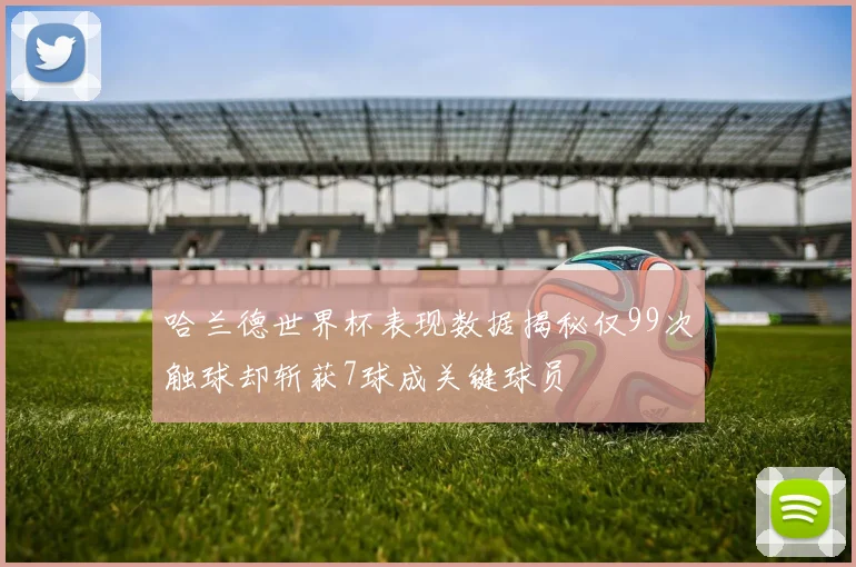 哈兰德世界杯表现数据揭秘仅99次触球却斩获7球成关键球员